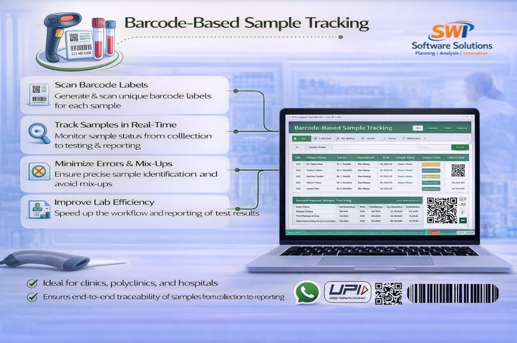Barcode Based Laboratory Sample Tracking Software