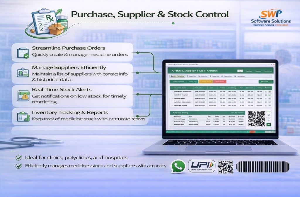 Pharmacy Purchase and Stock Control Software